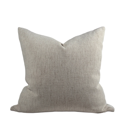Linen & White Striped Pillow