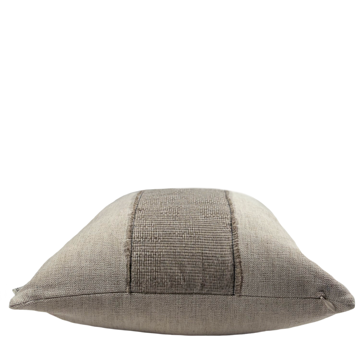 Linen & White Striped Pillow