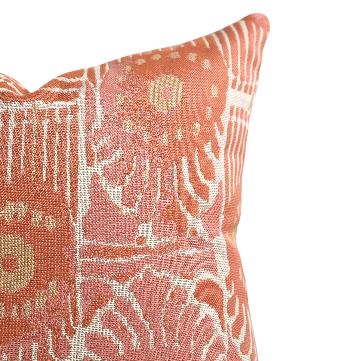 Melon Ikat Pillow