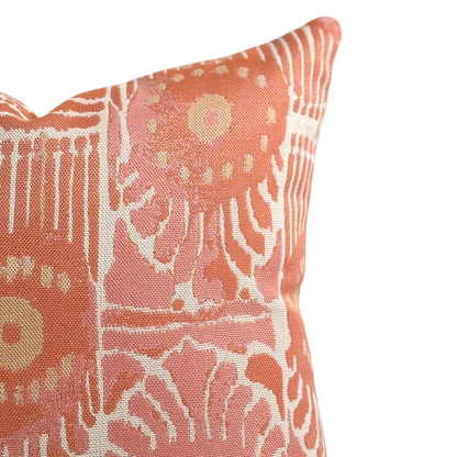 Melon Ikat Pillow