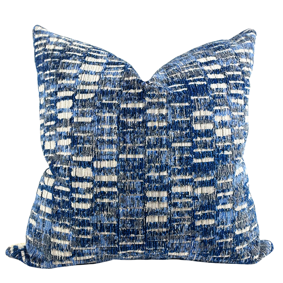 Blue & White Shibori Performance Pillow