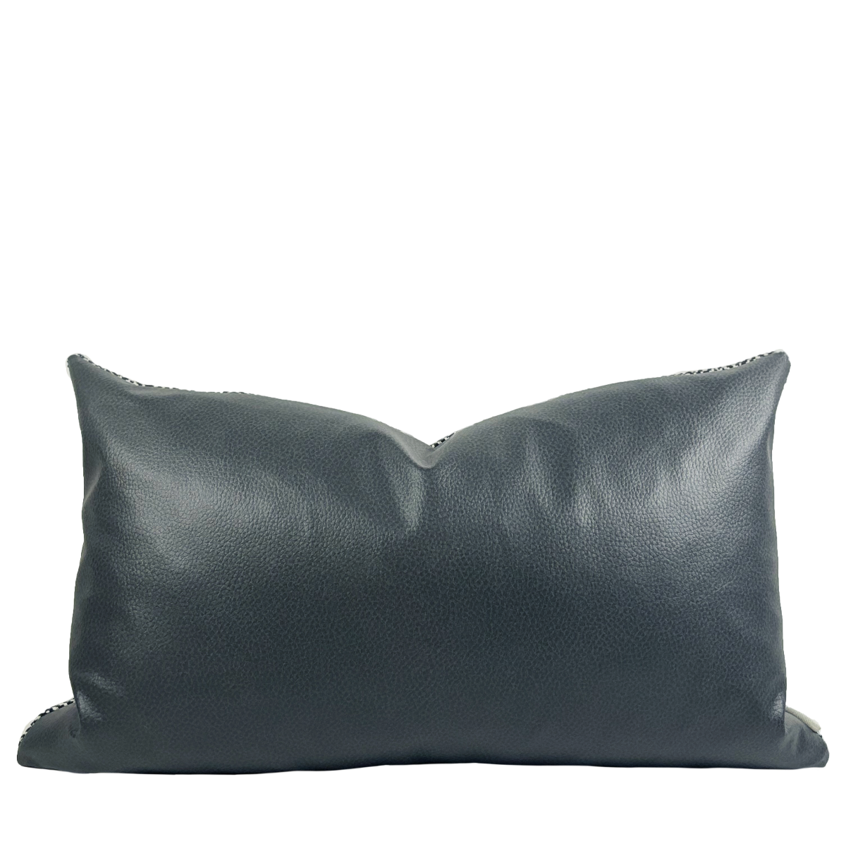 Black & White Diamond Woven Pillow