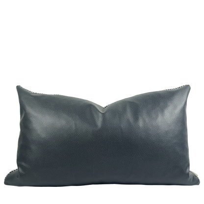 Black & White Diamond Woven Pillow