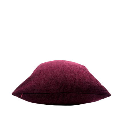 Chenille Magenta Pillow