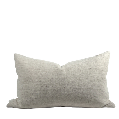 Silver & Gold Abstract Ikat Pillow
